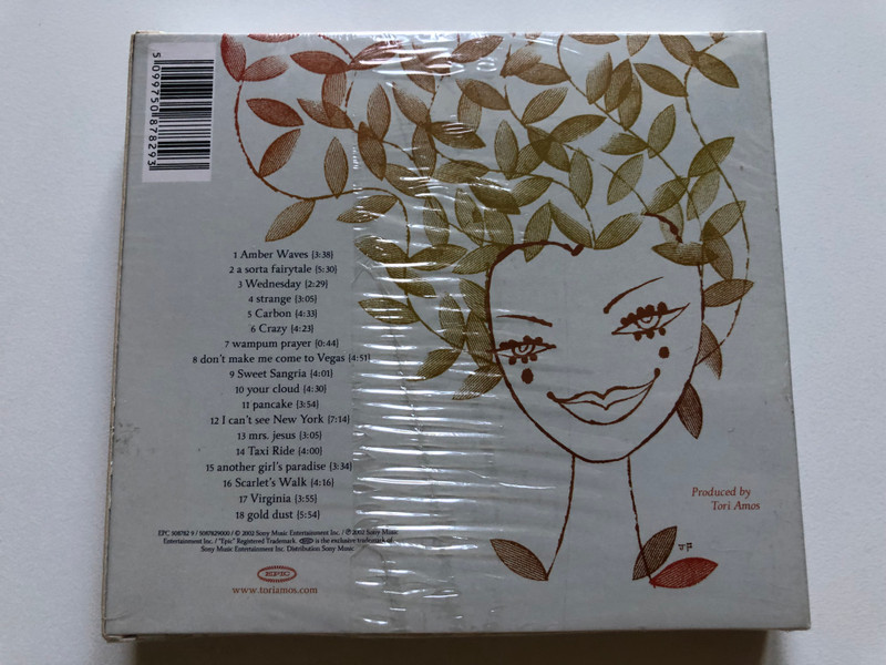 Tori Amos - Scarlet's Walk / Limited Edition / Over 74 minutes of music, featuring 'A Sorta Fairytale', includes bonus DVD & collectibles / Epic Audio CD + DVD 2002, Box Set / 5087829000