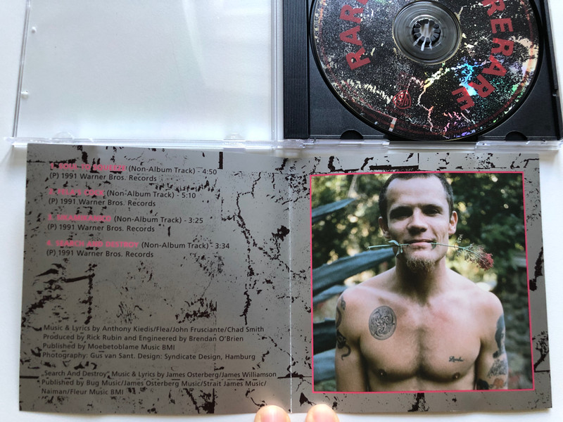 Red Hot Chili Peppers – Rare / Warner Bros. Records Audio CD / 936241405-2 RARE