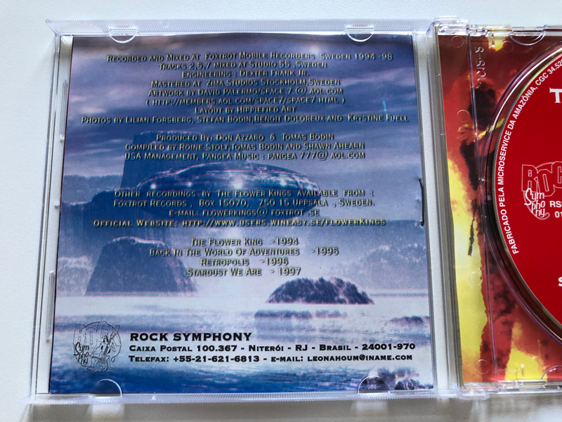 The Flower Kings – Scanning The Greenhouse / Rock Symphony Audio CD / RSLN 013
