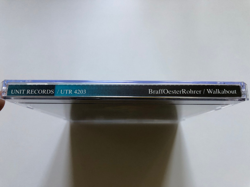 BraffOesterRohrer – Walkabout / Unit Records Audio CD 2008 / UTR 4203