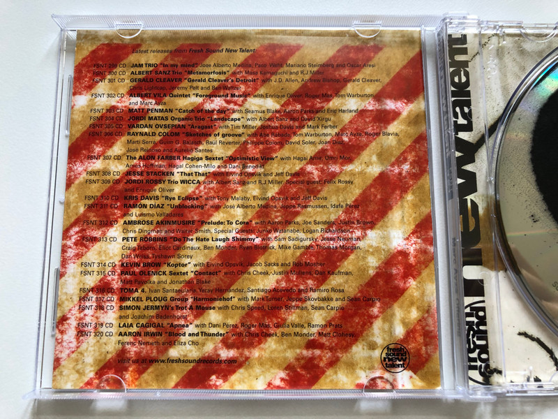 Marc Ayza – Offering / Fresh Sound New Talent Audio CD 2008 / FSNT 321