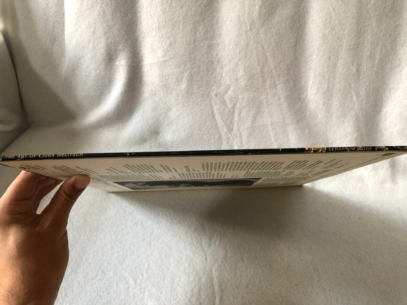  Ljuba Welitsch – The Art Of Ljuba Welitsch  Seraphim  LP VINYL 60202