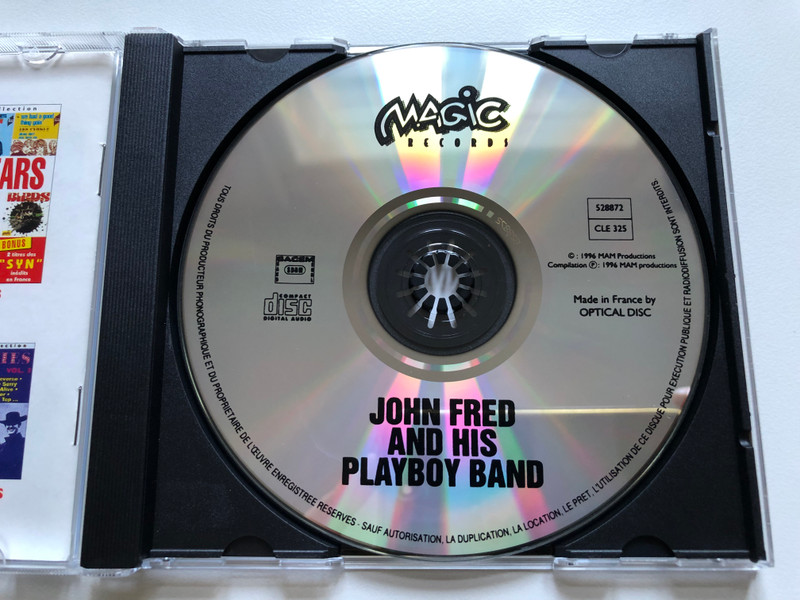 John Fred & His Playboy Band - Agnes English; Permanently Stated / Judy In Disguise; Hey, Hey, Bunny; What Is Happiness; Agnes English... + 1 Titre Bonus / Magic Records Audio CD 1996 / 528872