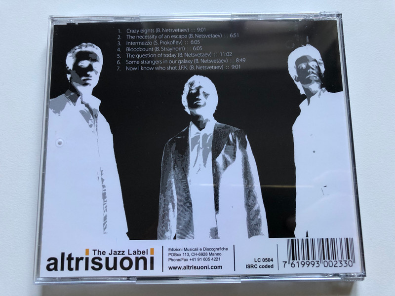Das Hammerklavier Trio – [ Now I Know Who Shot J.F.K. ] / Altrisuoni Audio CD / AS233