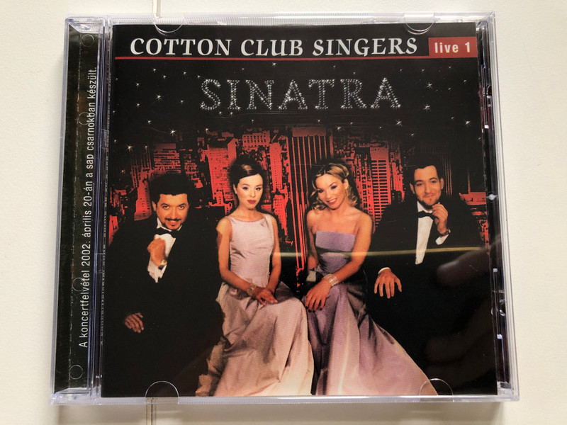 Cotton Club Singers – Sinatra - Live 1 / Geg Records Audio CD 2002 / GEG 003