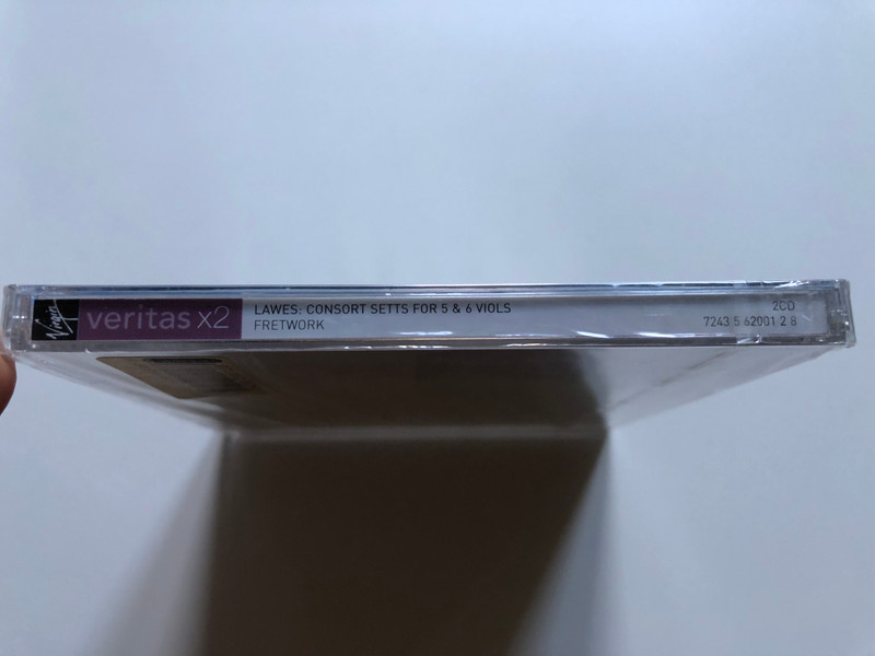 Fretwork, Paul Nicholson, Lawes – The Consort Setts For 5 & 6 Viols And Organ / Virgin Veritas 2x Audio CD 2002 / 7243 5 62001 2 8