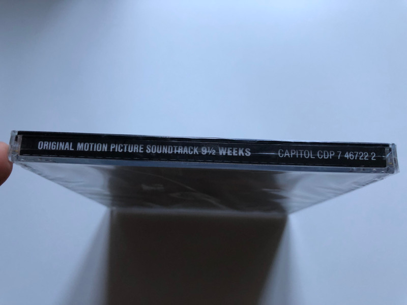 9½ Weeks (Original Motion Picture Soundtrack) / Featuring: Joe Cocker, Stewart Copeland, Dalbello, Devo, Eurythmics, Bryan Ferry, Corey Heart, Luba, John Taylor / Capitol Records Audio CD 1986 / CDP 7 46722 2