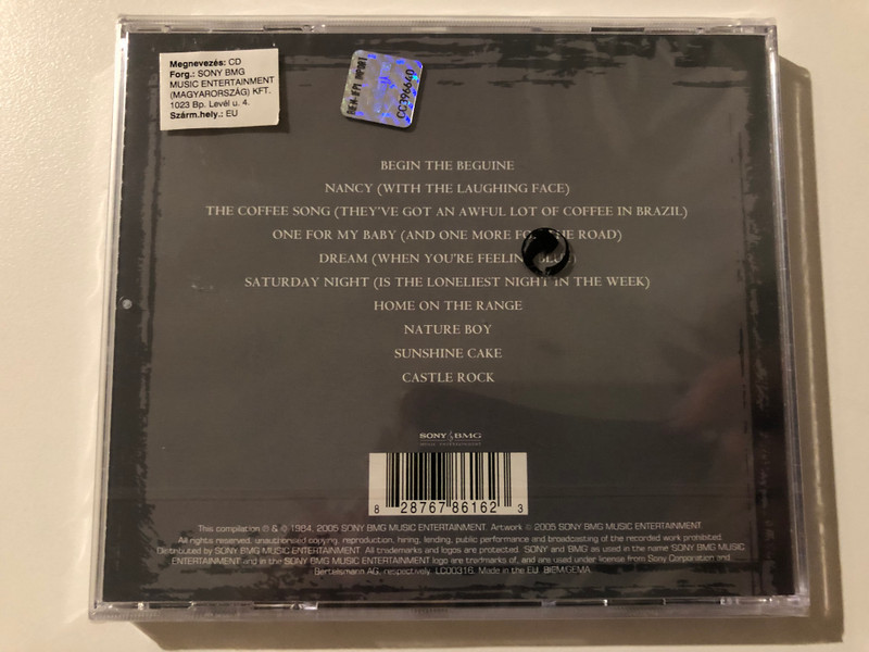 Frank Sinatra – Collections / Nancy; One For My Baby; Dream; And Many More / Sony BMG Music Entertainment Audio CD 2005 / 82876786162