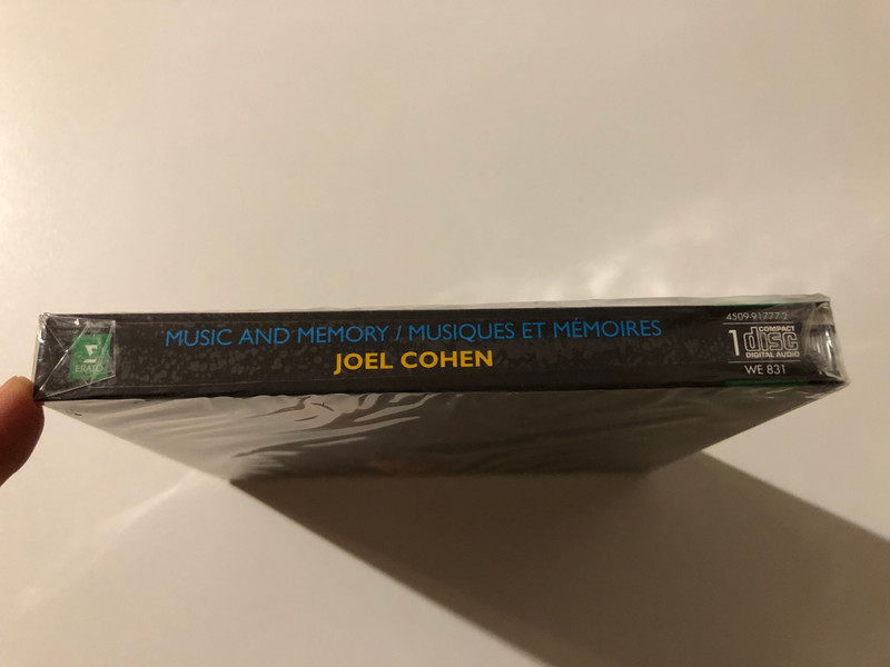Joel Cohen - Music And Memory = Musiques Et Mémoires / Erato Audio CD 1994 / 4509-91777-2