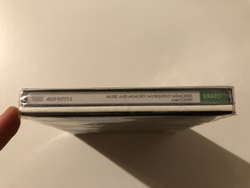Joel Cohen - Music And Memory = Musiques Et Mémoires / Erato Audio CD 1994 / 4509-91777-2