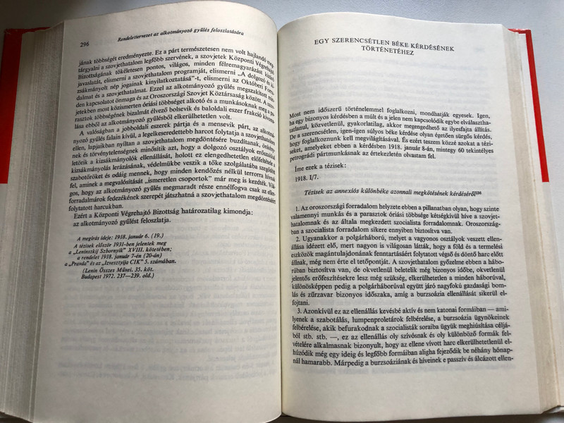 Lenin válogatott művei II / Selected works of Lenin vol. 2 / Kossuth Könyvkiadó 1982 / Hardcover / Második kötet (9630919850)