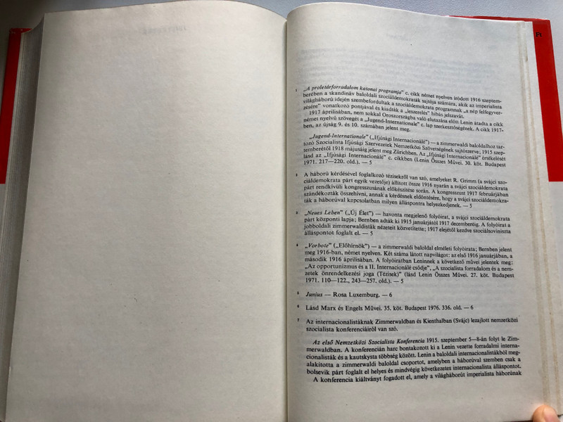 Lenin válogatott művei II / Selected works of Lenin vol. 2 / Kossuth Könyvkiadó 1982 / Hardcover / Második kötet (9630919850)