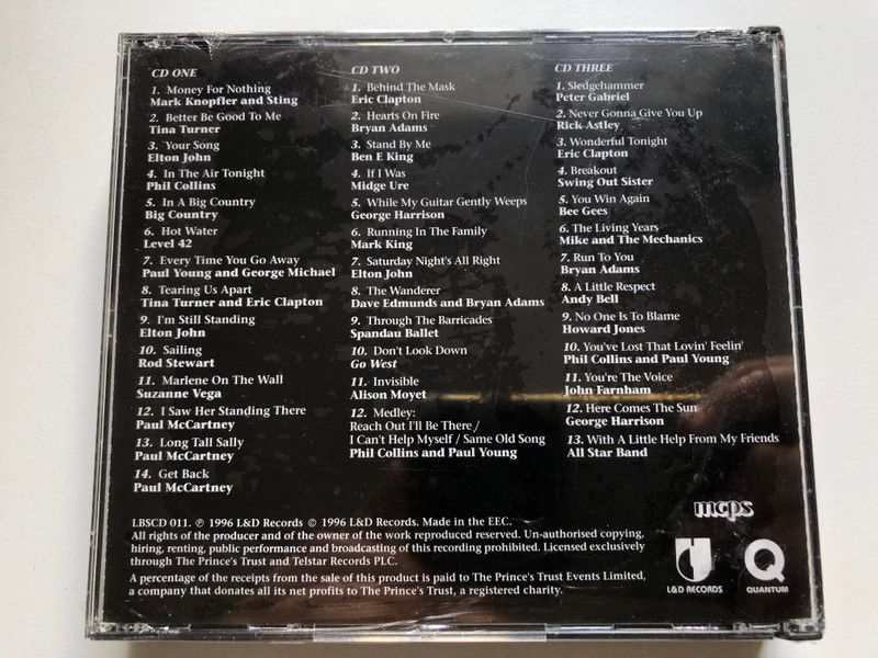 Superstars In Concert / L&D Records 3x Audio CD 1996 / LBSCD 011