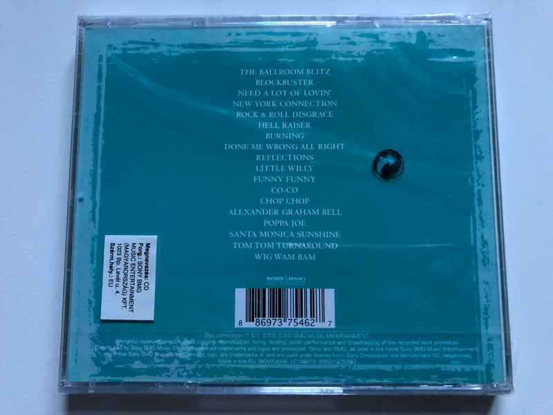 Sweet – Collections / Blockbuster; The Ballroom Blitz; Wig Wam Bam / Sony BMG Music Entertainment Audio CD 2008 / 88697375462