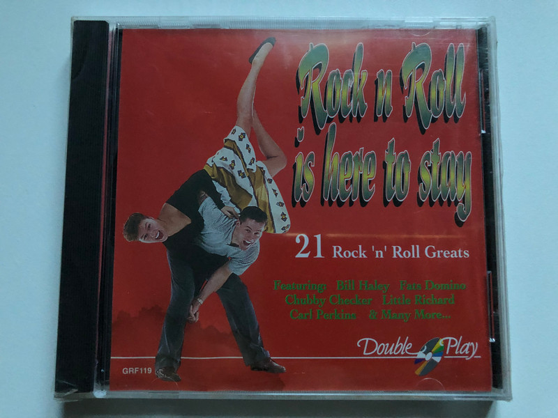 Rock'n'Roll Is Here To Stay - 21 Rock'n'Roll Greats / Featuring: Bill Haley, Fats Domino, Chubby Checker, Little Richard, Carl Perkins & Many More... / Double Play Audio CD / GRF119