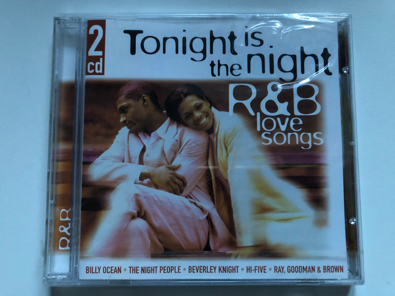 Tonight Is The Night R&B Love Songs / Billy Ocean; The Night People; Baverly Knight, Hi-Five; Ray, Goodman & Brown / Super Doubles 2x Audio CD 1998 / SD 854102