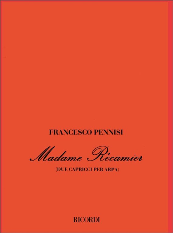 Pennisi, Francesco: MADAME RECAMIER (2 CAPRICCI PER ARPA) / Ricordi Americana / 1981