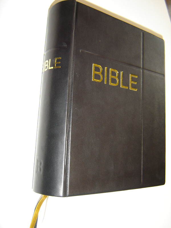 Czech Family Bible Black Leather Bound / Rodinna Bible Cesky Ekumenicky Preklad 073