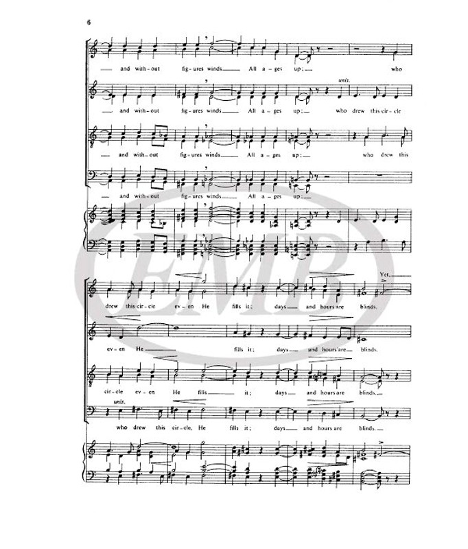 Holst, Gustav: The Evening-watch / Faber Music