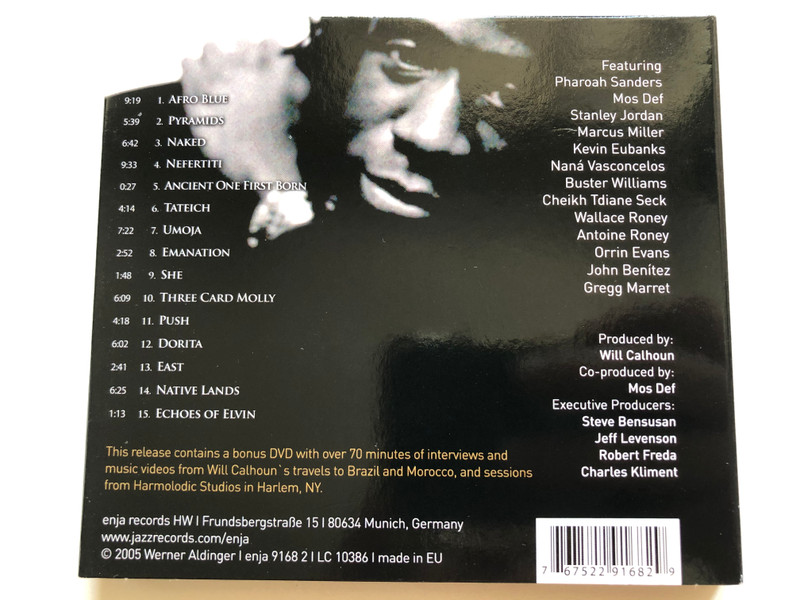 Calhoun – Native Lands / Enja Records Audio CD + DVD CD / 9168-2