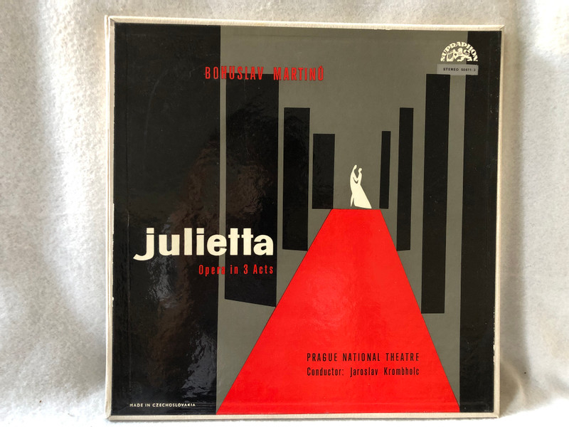 Bohuslav Martinů – Julietta  Supraphon 1964 LP VINYL SUA 5061113
