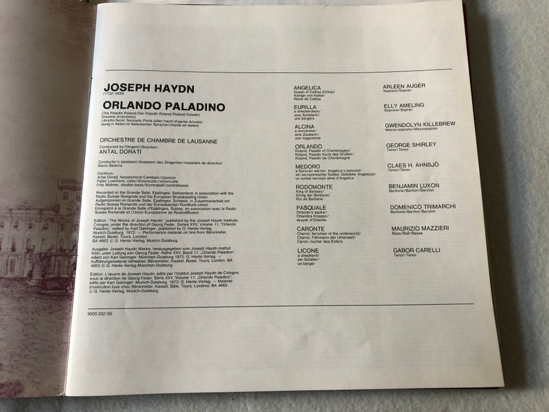 Orlando Paladino  Philips 1977 LP VINYL 6570 095