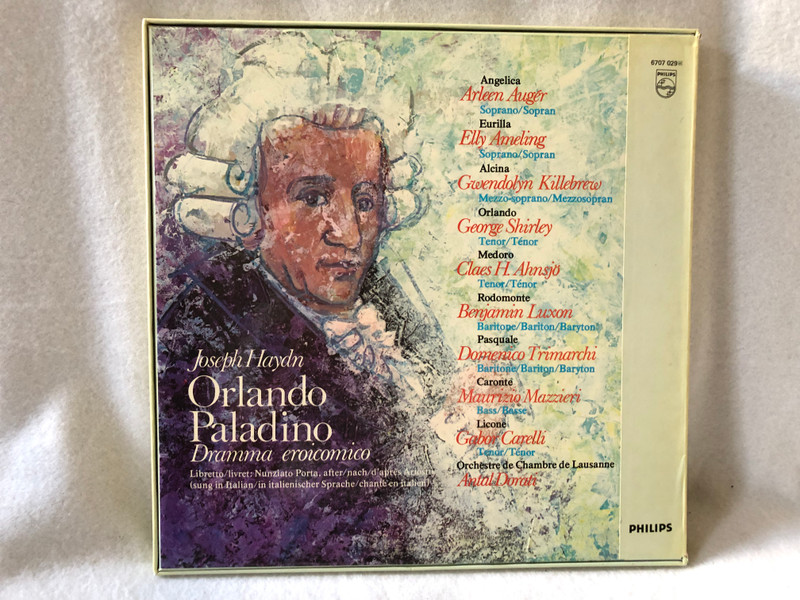 Orlando Paladino  Philips 1977 LP VINYL 6570 095