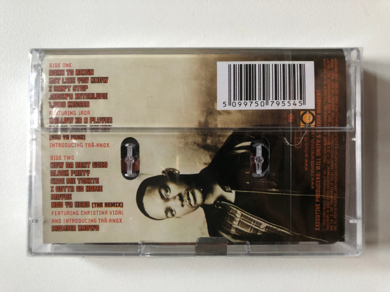 Will Smith – Born To Reign / Introducing Tra-Knox / Columbia Audio Cassette 2002 / COL 507955 4