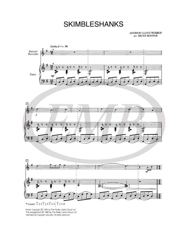 Lloyd Webber, Andrew: Cats / Selection / Faber Music