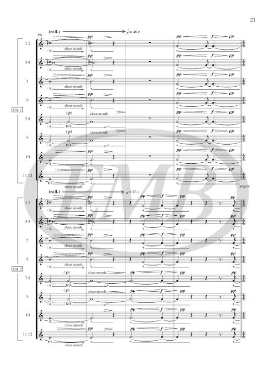 Knussen, Oliver: Frammenti da 'Chiara' (female voices) / Faber Music