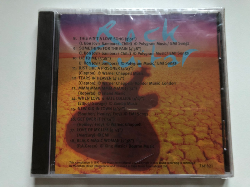 Rock Guitar / Time Music International Limited Audio CD / TMI021