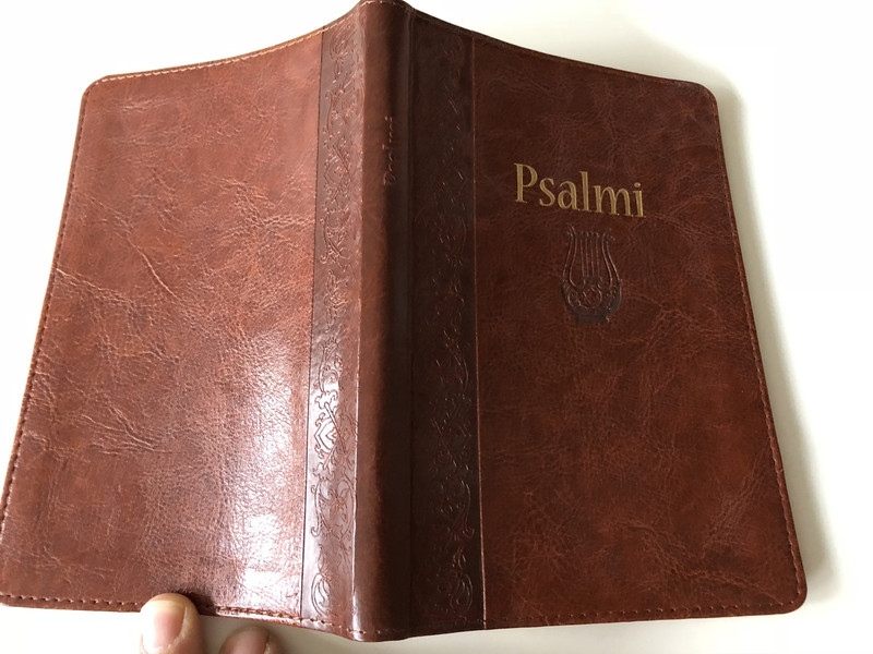 Psalmi / Psalms in Croatian language / Lectio Divina and introduction to the Book of Psalms / Brown, Leather Bound / Golden Edges / I. Saric / Verbum 2009 (9789532351798)