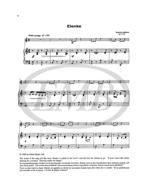 Gypsy Jazz. Easy Level (violin & piano) / Edited by Kraemer, Timothy, Waterfield, Polly / Faber Music