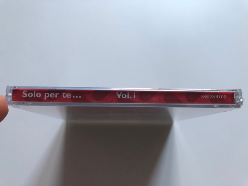 Solo per te... - Vol. 1 / Vasco Rossi,Claudio Baglioni, Liftiba, Nino D'Angelo, Paolo Conte, Ricchi e Poveri, u.v.a. / K-tel International Audio CD 1997 / K-tel 330177-2