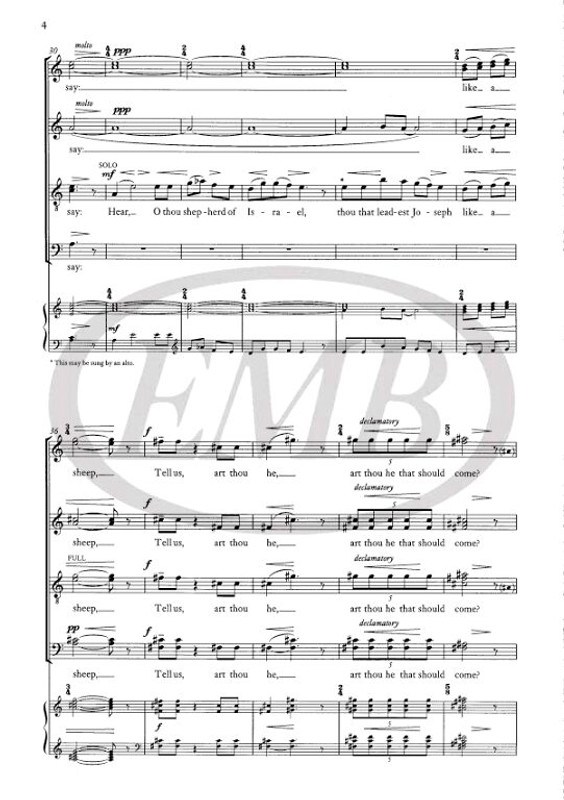 Grier, Francis: Two Advent Responsories / Faber Music