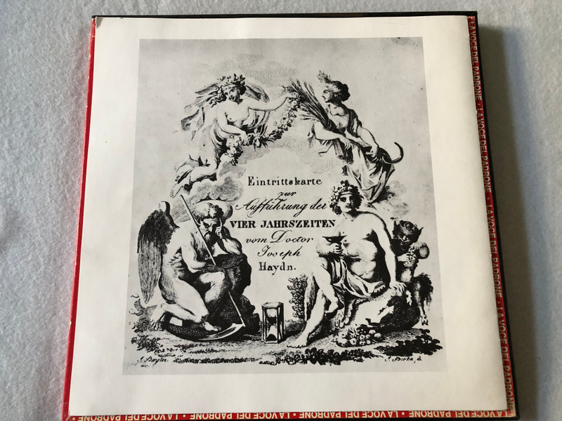Haydn  Le Stagiono  Karajan  Emi Records  LP VINYL C165-0238385