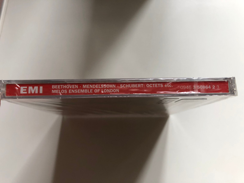 Beethoven - Mendelssohn, Schubert / Octets - Beethoven: Septet / Melos Ensemble of London / EMI Classics 2x Audio CD 2006 Stereo / 094635086423