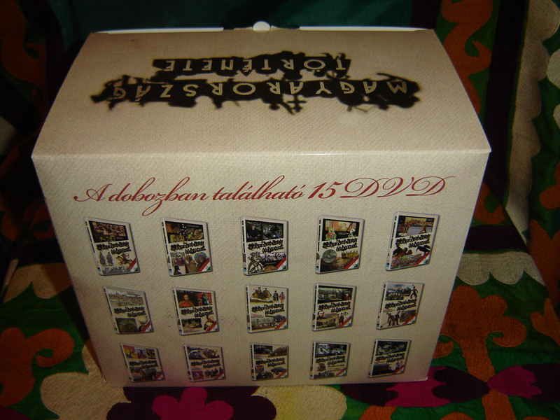 Magyarország története díszdobozos kiadás 15 DVD History of Hungary Documentary Film Series 1-46 Episodes (5999884697275)