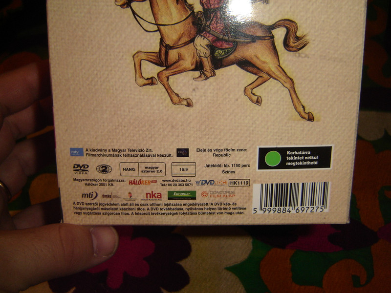 Magyarország története díszdobozos kiadás 15 DVD History of Hungary Documentary Film Series 1-46 Episodes (5999884697275)