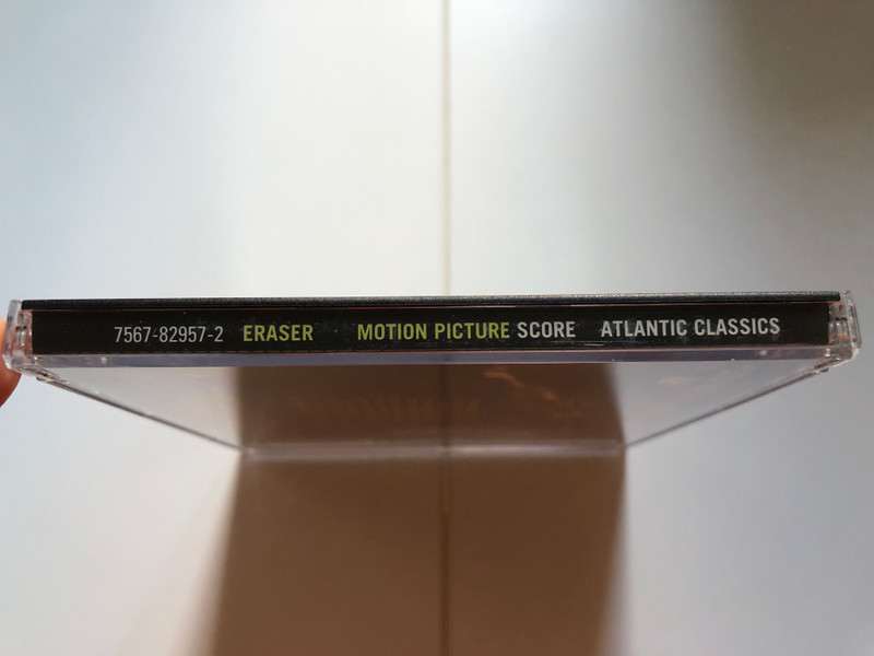 Schwarzenegger - Eraser (Motion Picture Score) - Music Composed And Conducted By Alan Silvestri / Atlantic Classics Audio CD 1996 / 7567-82957-2