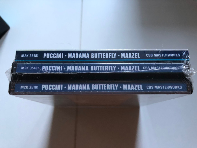 Renata Scotto - Puccini: Madame Butterfly - Placido Domingo / Ingvar Wixell, Gillian Knight, Florindo Andreolli, Ambrosian Opera Chorus, Philharmonia Orchestra, Lorin Maazel / CBS Masterworks 2x Audio CD / M2K 35181
