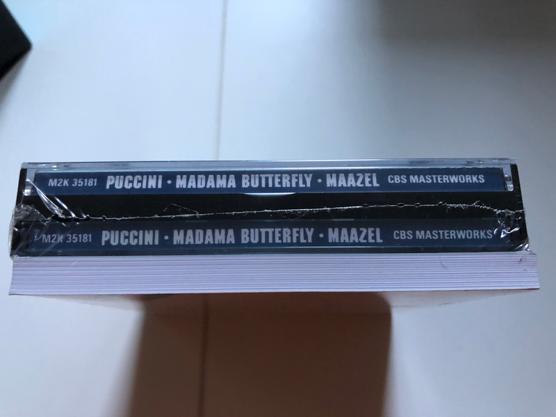 Renata Scotto - Puccini: Madame Butterfly - Placido Domingo / Ingvar Wixell, Gillian Knight, Florindo Andreolli, Ambrosian Opera Chorus, Philharmonia Orchestra, Lorin Maazel / CBS Masterworks 2x Audio CD / M2K 35181