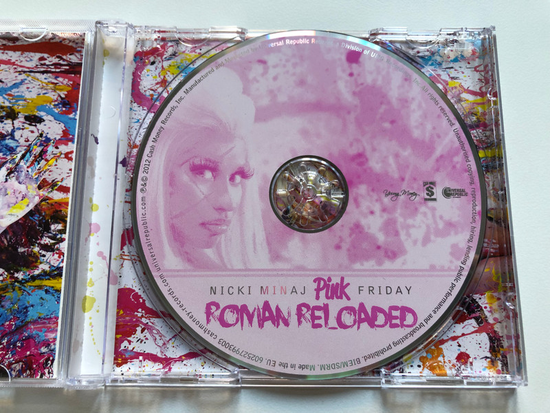 Nicki Minaj – Pink Friday (Roman Reloaded) / Deluxe Edition / Cash Money Records Audio CD 2012 / 602527993003