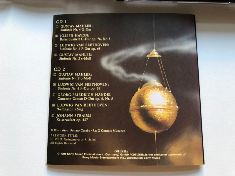Sisi Und Der Kaiserkuss (Original-Soundtrack Aus Dem Gleichnamigen Film) / Columbia 2x Audio CD 1991 / SK2 48152