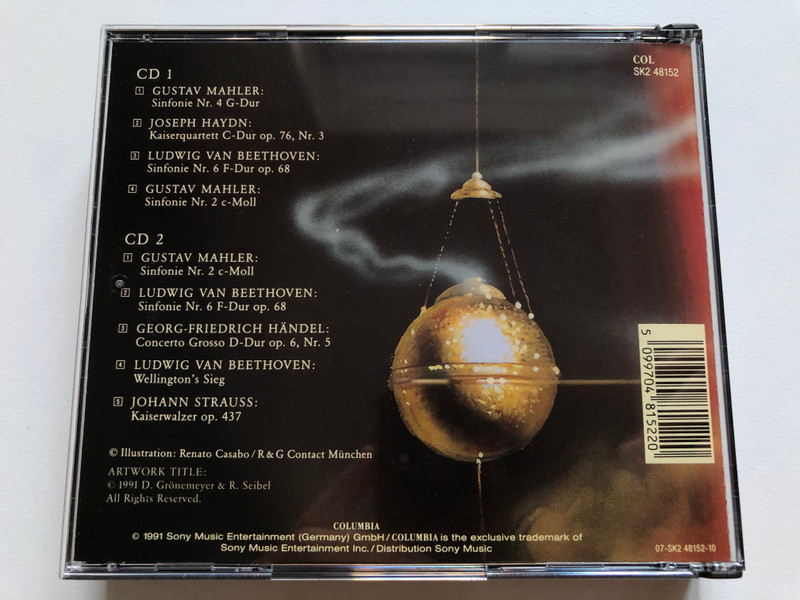 Sisi Und Der Kaiserkuss (Original-Soundtrack Aus Dem Gleichnamigen Film) / Columbia 2x Audio CD 1991 / SK2 48152