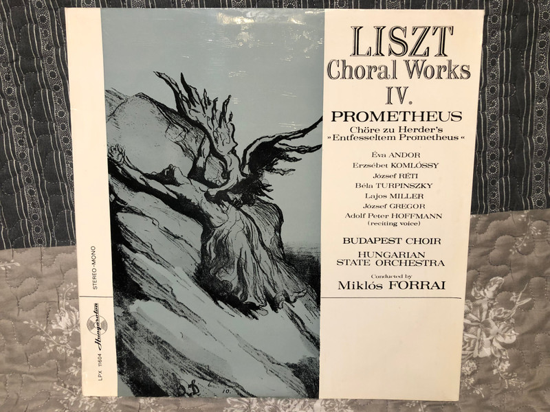 Choral Works IV. - Prometheus Liszt / Hungatron /LP VINYL LPX 11604