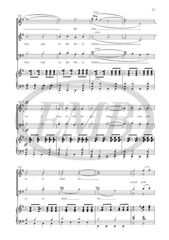 Goodall, Howard: Jubilate Deo. SATB acc FNCW / Faber Music