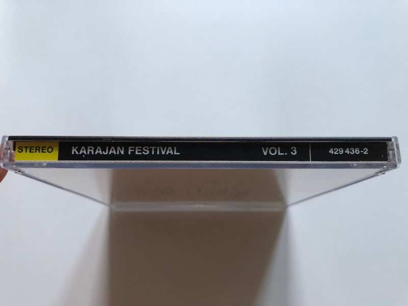Karajan Festival - Vol. 3 / Deutsche Grammophon Audio CD Stereo / 426 436-2/3