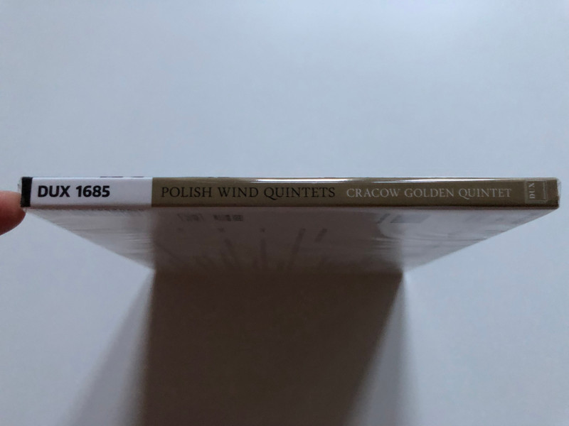 Spisak, Bacewicz, Paciorkiewicz, Kilar, Swider - Polish Wind Quintets - Cracow Golden Quintet / DUX Recording Producers Audio CD 2020 / DUX 1685