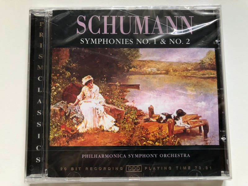 Schumann – Symphonies No.1 & No.2 / Philharmonica Symphony Orchestra / Prism Classics / Prism Leisure Corporation Audio CD 1997 / PLD 1214
